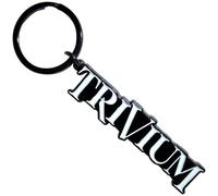 Rock Off officially licensed products Trivium Band Logo Black Keychain One Size