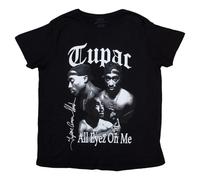 Rock Off officially licensed products Tupac All Eyez On Me T Shirt S Black