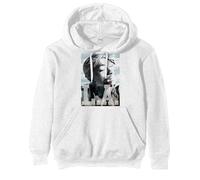 Rock Off officially licensed products Tupac LA Skyline Pullover Hoodie XL White