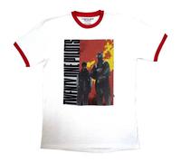 Rock Off officially licensed products Twenty One Pilots Side Stand Ringer T Shirt XL White