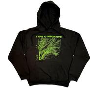 Rock Off officially licensed products Type O Negative Hoodie Tree Band Logo Official Mens Black Pullover S