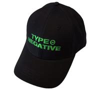 Rock Off officially licensed products Type O Negative Text Band Logo Baseball Cap One Size Black