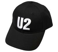 Rock Off officially licensed products U2 Classic Band Logo Baseball Cap One Size Black