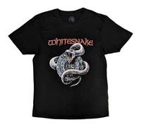 Rock Off officially licensed products Whitesnake Silver Snake Band Logo T Shirt S