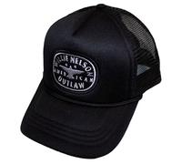 Rock Off officially licensed products Willie Nelson Outlaw Trucker Baseball Cap One Size Black