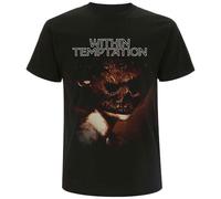 Rock Off officially licensed products Within Temptation Bleed Out Single T Shirt XL Black