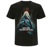 Rock Off officially licensed products Within Temptation Bleed Out Veil T Shirt XXL Black