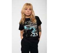 Rock Off officially Licensed Products Women's Meteora Drip Collage Crop Top in Black | Size: 2XL Rock Off officially Licensed Products Black 2XL