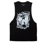 Rock Off officially Licensed Products Wu-Tang Clan Graffiti Logo Vest Top L Black