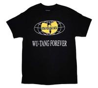 Rock Off officially licensed products Wu-Tang Clan Tour 23 Forever T Shirt S Black
