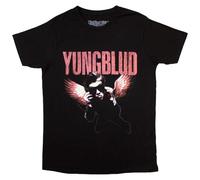Rock Off officially licensed products Yungblud Wings Logo T Shirt M Black