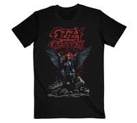 Ozzy Osbourne T-Shirt Angel Wings Unisex Black M