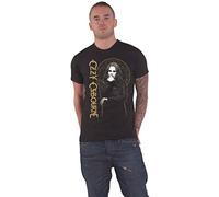 Rock Off Ozzy Osbourne 'Patient No. 9 Gold Graphic' (Black) T-Shirt (Small)