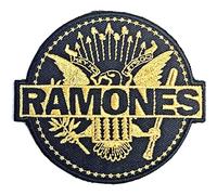 Rock Off Ramones The Gold Seal Official Woven Patch