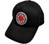 Rock Off Red Hot Chili Peppers Unisex Adult Black Baseball Cap, One Size, Black