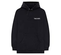 Rock Off The 1975 ABIIOR Est Dans Instagram Unisex Pullover Hoodie (Large) Black,White