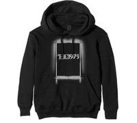 The 1975 Hoodie Black Tour Band Logo Official Mens Black Pullover S