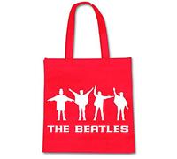 Rock Off - The Beatles sac shopping ECO Help Semaphore rouge