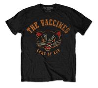 Rock Off The Vaccines 'Cat' (Black) T-Shirt (xx-Large)