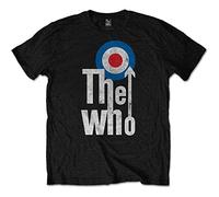 Rock Off The Who 'Elevated Target' T-Shirt (2 Extra Large) Black