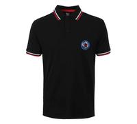 Rock Off The Who Target Logo Black Unisex Polo Shirt (Large)
