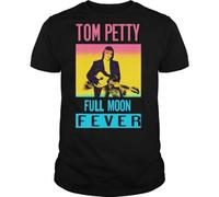 Rock Off Tom Petty & The Heartbreakers 'Full Moon Fever' (Black) Unisex Short Sleeve T-Shirt (PETTS06MB, UK, Alpha, M, Regular, Regular)