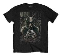Rock Off Volbeat - Goat With Skull (T-Shirt Unisex Tg. S) Merchandising