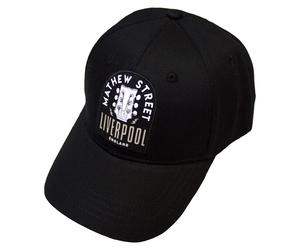 Rock Off Women's Mathew Street Liverpool Baseball Cap in Black Rock Off Black One Size