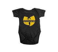 Rock Off Wu-Tang Clan Logo Toddler Babygrow (12 Months) Black
