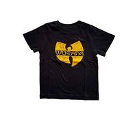 Rock Off Wu-Tang Clan Logo Toddler Black T Shirt (18-24 Months)
