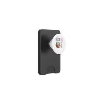 Rock On Cartoon Rock Design for Rockhounds PopSockets PopWallet for MagSafe
