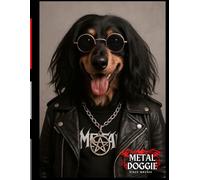 Rock On, Dachshund! Retro Notebook for Dog Lovers & Music Fans: A Fun & Unique Journal for Animal Lovers, Musicians, and Dreamers