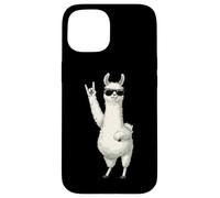 Rock On Llama Sunglasses Attitude Case for iPhone 15