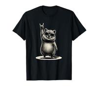 Rock On Quokka with Sunglasses Funny Animal Music Lover T-Shirt