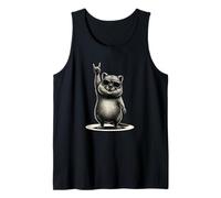 Rock On Quokka with Sunglasses Funny Animal Music Lover Tank Top