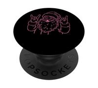 Rock On Santa Christmas Spirit PopSockets Adhesive PopGrip