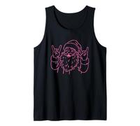 Rock On Santa Christmas Spirit Tank Top