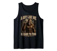 Rock On Sasquatch A Guy Like Me is Hard to Find Bigfoot Tank Top
