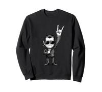 Rock On Vampire Sunglasses Gothic Cool Sweatshirt