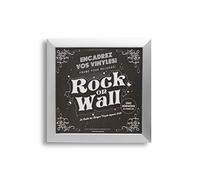 Rock On Wall ROW12-SL 12 inch Vinyl Art Frame - Silver