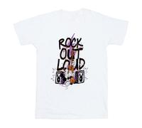 Rock Out Loud T-Shirt Mickey Mouse White XXL
