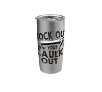 Rock Out with Your Caulk Mechanic Heating Engineer Technic Stainless Steel Insulated Tumbler