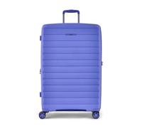Rock Palma Large 102/117L Hard Shell Suitcase - Lavender | Minimalist Design - Lightweight - Expandable - Telescopic Handle - 360° Spinner Wheels - TSA Lock - 78x50.5x31cm - 4.6kg