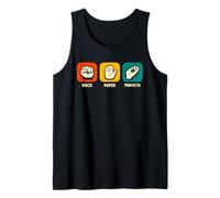 Rock Paper Perfect Chef's Kiss Funny Restaurant Chef Tank Top