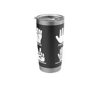 Rock Paper Scissors Belgian Malinois Stainless Steel Insulated Tumbler