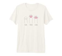 Rock Paper Scissors Cat Paws and Mittens in German Premium T-Shirt