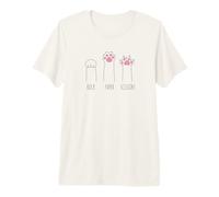 Rock Paper Scissors Cat Paws and Mittens Premium T-Shirt