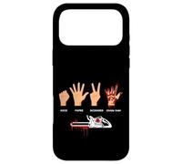 Rock Paper Scissors Chainsaw Lumberjack Forestry Humor Case for iPhone 17 Pro Max