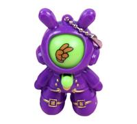 Rock Paper Scissors Keychain,Cute Bunny Keychain Charm,Egg Toy Spinner Keychain,Kids Funny Animal Keychain Toys, Rabbit Bunny Ornament For Bag, Car Decoration,Funny Favors