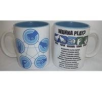 Rock, Paper, Scissors, Lizard, Spock Ceramic White 11oz Mug By FT